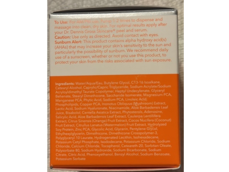 Dr Dennis Gross Alpha Beta pH Balance Replenishing Cream, 1.7 fl oz/50 mL