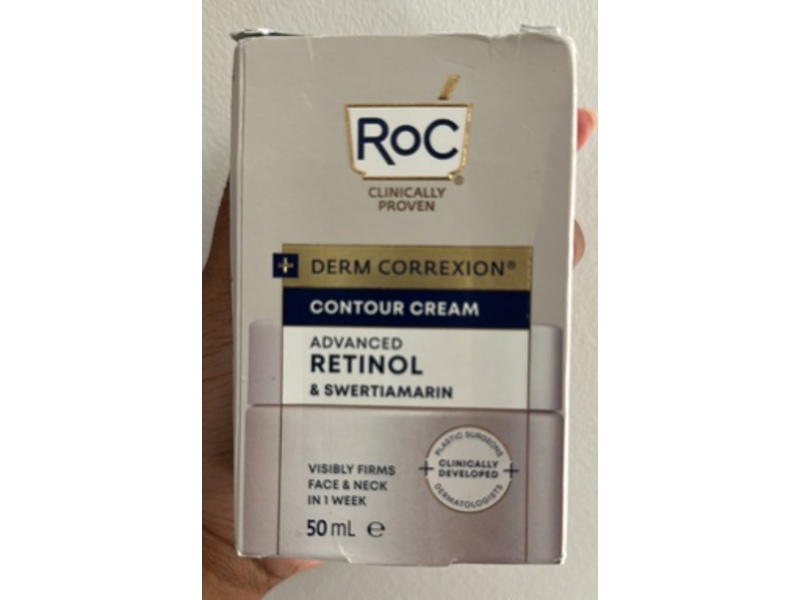 RoC Derm Correxion Contour Cream, Retinol + Wertiamarin, 1.7 fl oz/50 mL