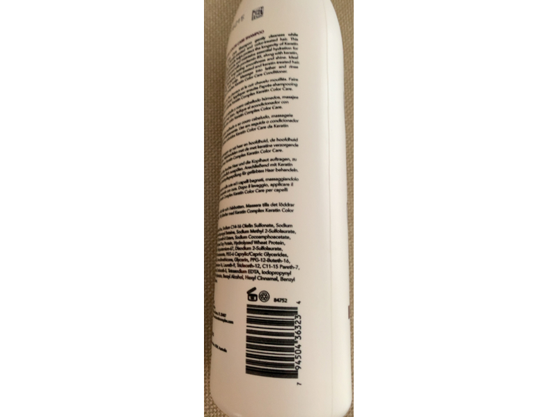 Keratin Complex Color Care Shampoo, Smoothing Theraphy, 13.5 fl oz/400 mL