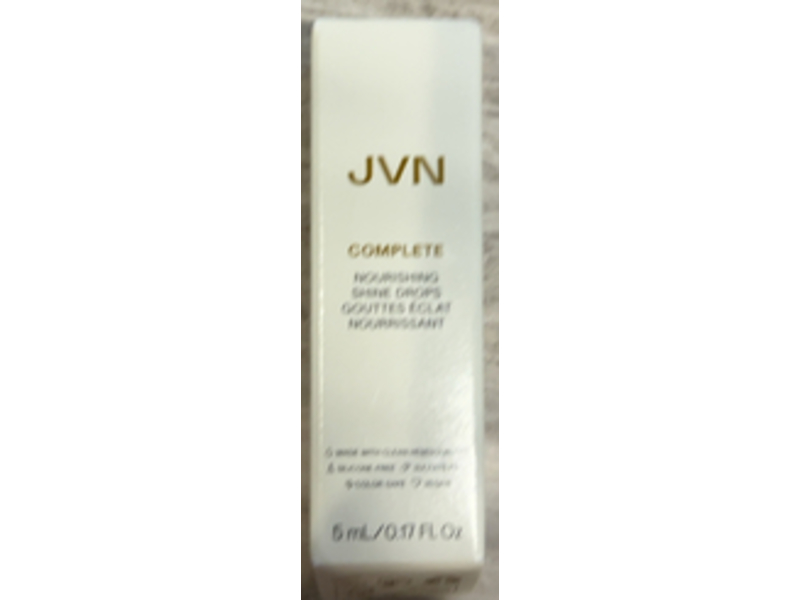 JVN Complete Nourishing Hair Oil Shine Drops, 0.17 fl oz/5 mL