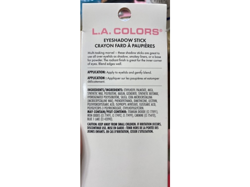 LA Colors Eyeshadow Stick & Eyeliner, Cruising, 0.07 oz/2 g