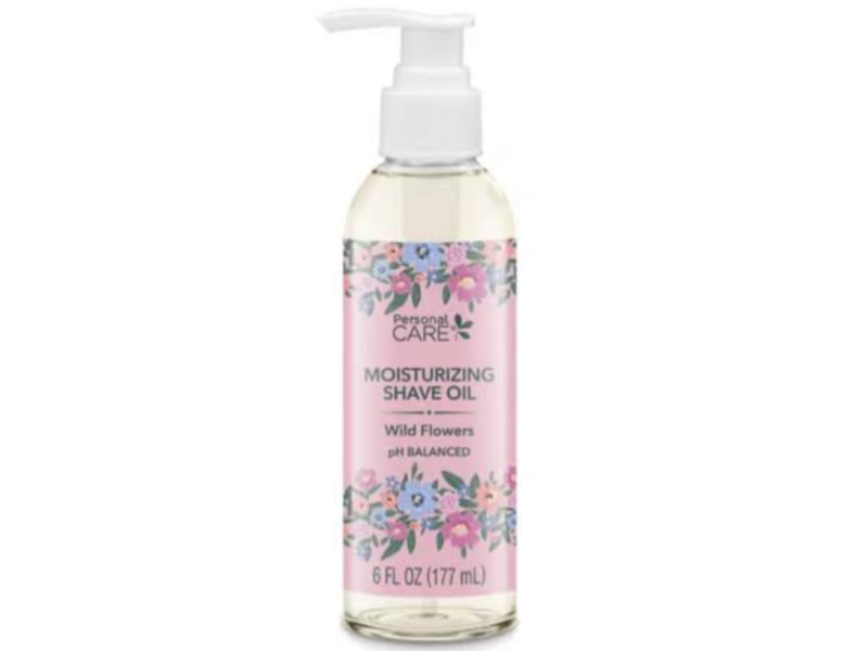 Personal Care Moisturizing Shave Oil , Wild Flowers, 6 fl oz/177 mL