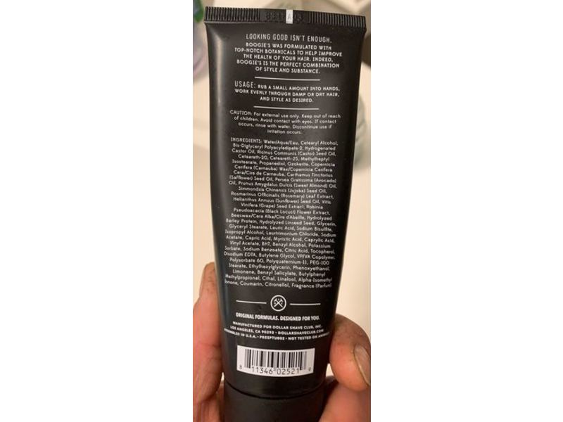 Boogie's Smart Hair Paste, 3.4 fl oz/100 mL