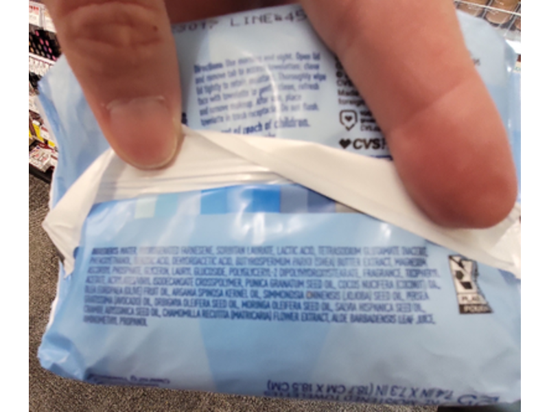 CVS Health Ultra Soft Makeup Remover & Cleansing Towelettes, 25 Count