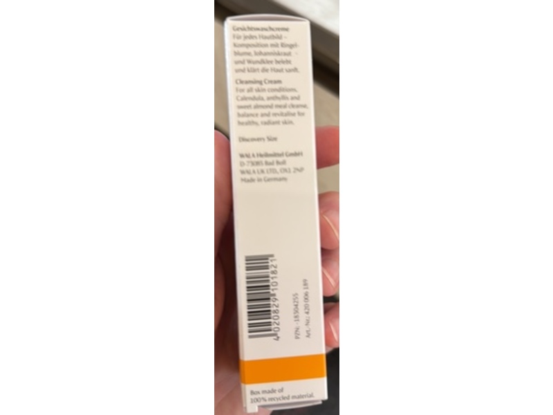 Dr. Hauschka Cleansing Cream, 0.7 fl oz/20 mL