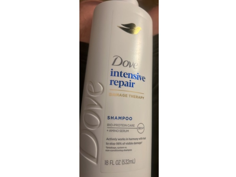 Dove Intensive Repair Damage Therapy Shampoo, 18 fl oz/532 mL