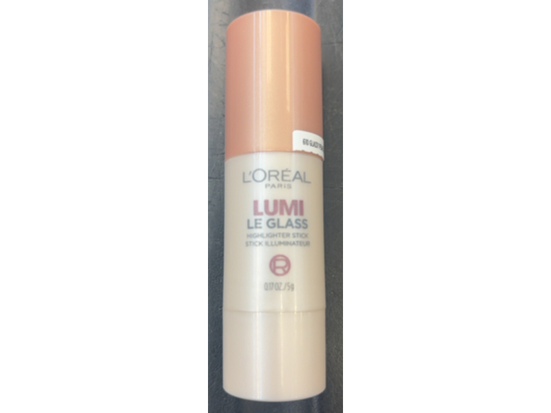 L'Oreal Paris Lumi Le Glass Highlighter Stick, 610 Glassy Pearl Eclat, 0.17 oz/5 g