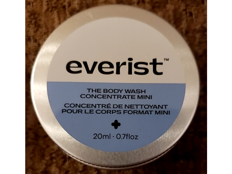 Everist Concentrate Mini The Body Wash, 0.7 fl oz/20 mL