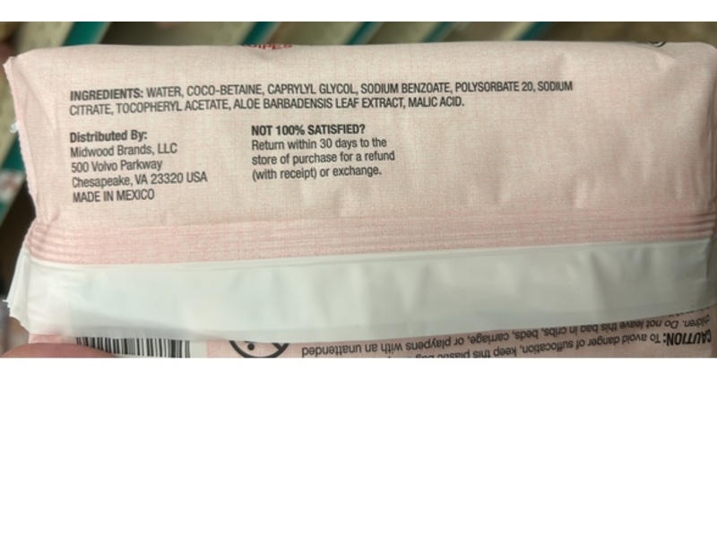 Kidgets Hand & Face Baby Wipes, 56 Count