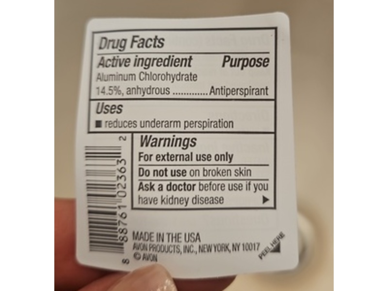 Avon Odysey Roll-on Anti-Perspirant Deodorant, 2.6 fl oz/75 mL, Pack Of 5