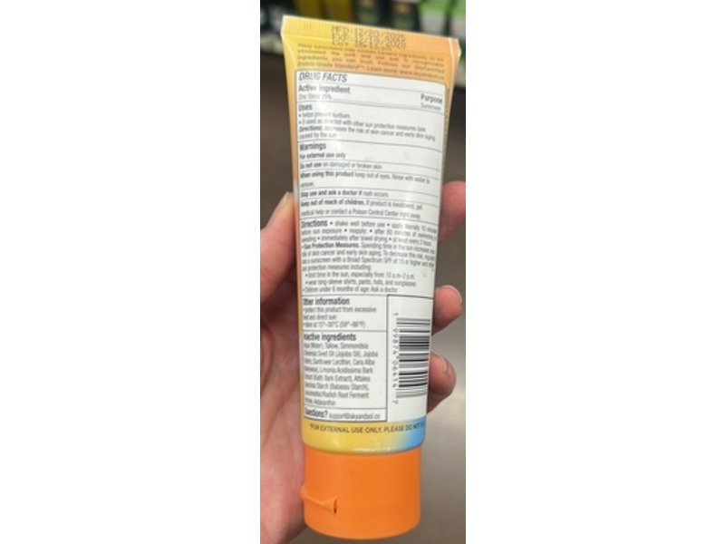 Sky & Sol Natural Body Sunscreen, SPF 50, Grass-Fed Tallow & Jojoba Complex, 5.30 oz/150 g