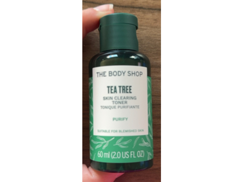 The Body Shop Skin Clearing Toner, Tea Tree, 2.0 fl oz/60 mL