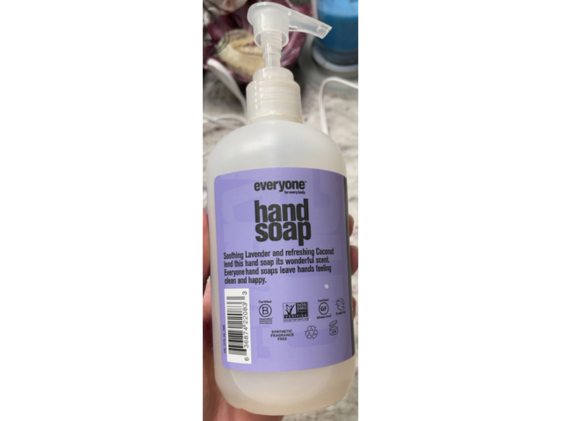 Everyone Hand Soap, Lavender + Coconut, 12.75 fl oz/377 mL