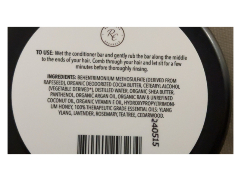 Rowe Casa All- Natural Nourishing Conditioner Bar, 3.5 oz