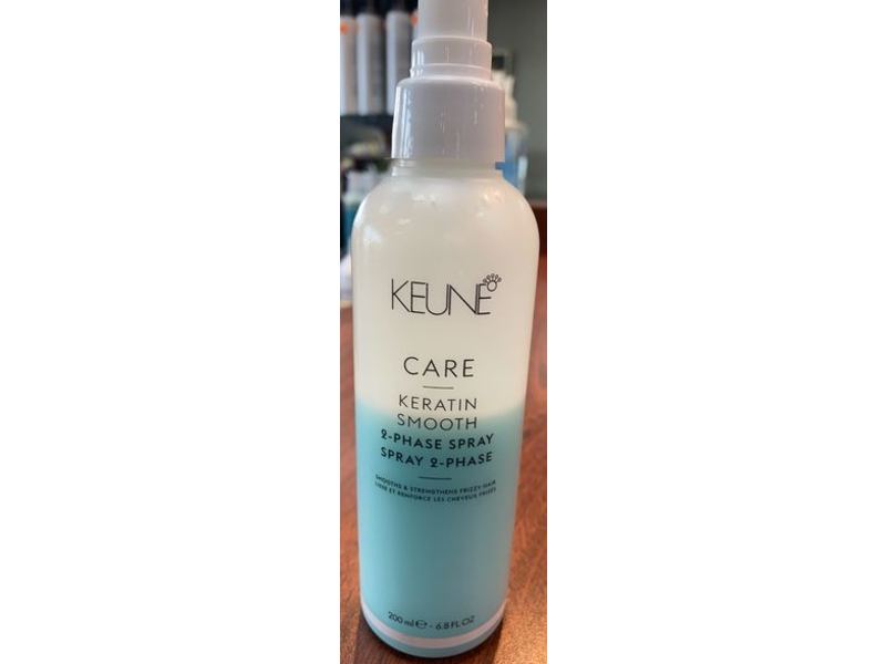 Keune Care Keratin Smooth 2-Phase Spray, 6.8 fl oz/200 mL
