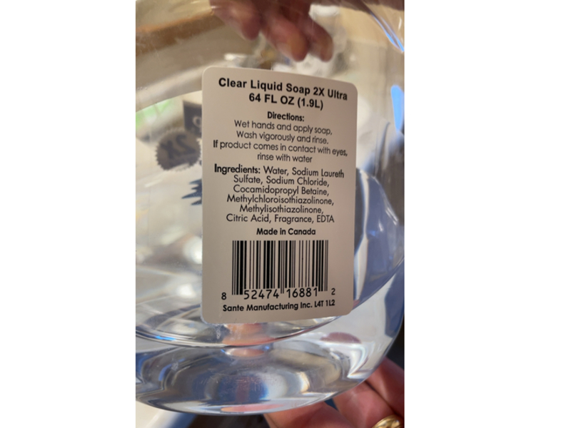 Spa Soap Liquid Soap Refill, 64 fl oz/1.9 L