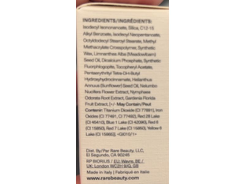 Rare Beauty Stay Vulnerable Melting Cream Blush, Nearly Berry, 0.17 oz/5 g