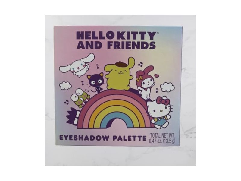 Kasa Style Hello Kitty And Friends Eyeshadow Palette, 0.47 oz/13.5 g