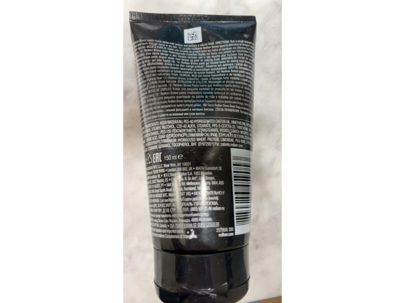 Redken Brews Work Hard Molding Paste, 5 fl oz/150 mL