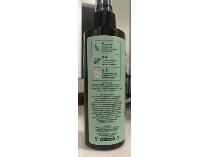 Pharm & Table Rosemary Mint Leave-In Spray, 8 fl oz/240 mL