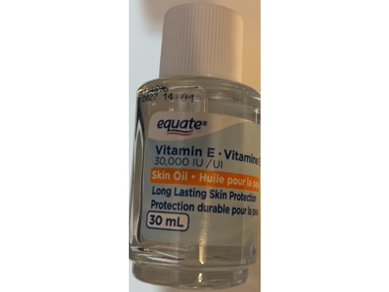 Equate Skin Oil, Vitamin E, 30 mL