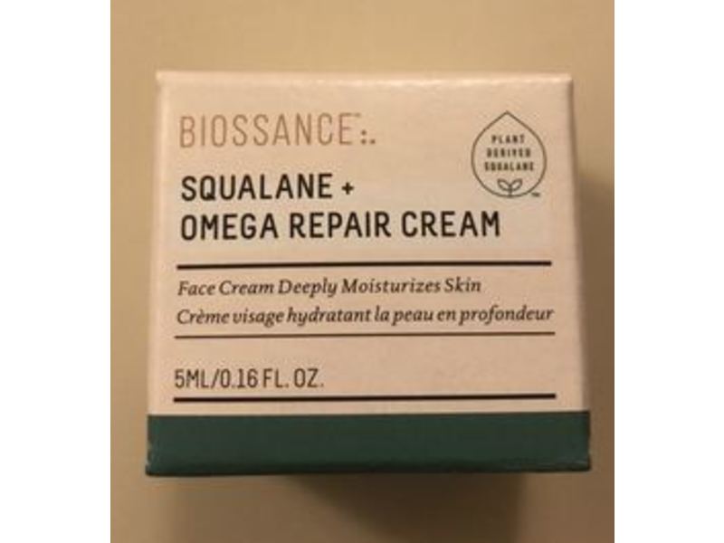 Biossance Squalane Omega Repair Cream, 0.16 fl oz /5 mL