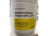 Hydrocortisone Cream 2.5%, 453.6 g, Fougera (Rx) - thumbnail 2
