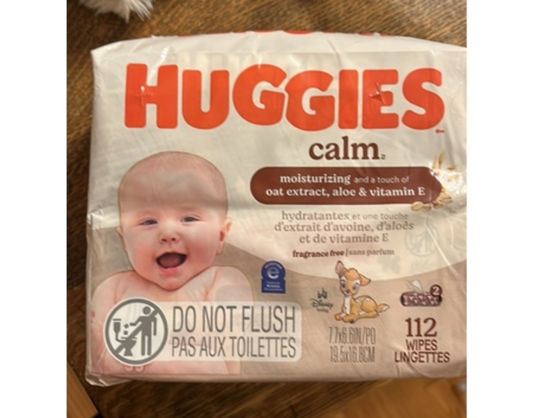 Huggies Mourishing Baby Wipes, Oat Extract , Aloe & Vitamin E, 112 Count