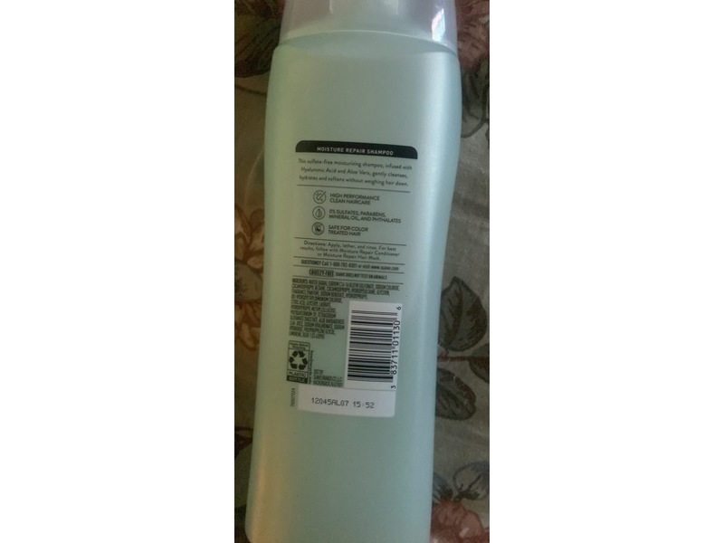 Suave Moisture Repair Shampoo, Hyaluronic Acid & Aloe Vera, 18 fl oz/532 mL