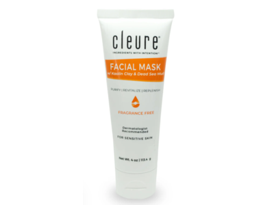 Cleure Facial Mask, Kaolin Clay And Dead Sea Mud, 4 oz/113.4 g