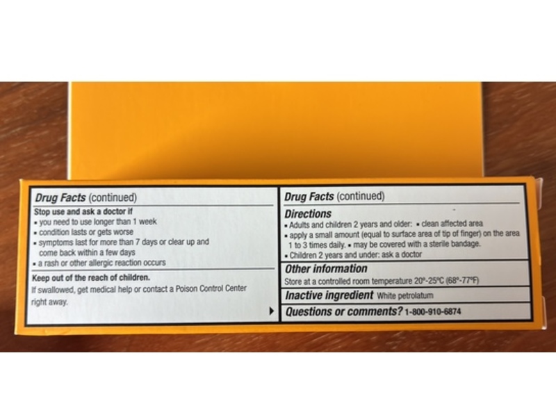 Up & Up Pain Relieving First Aid Antibiotic Ointment, Maximum Strength, 1 oz/28 g