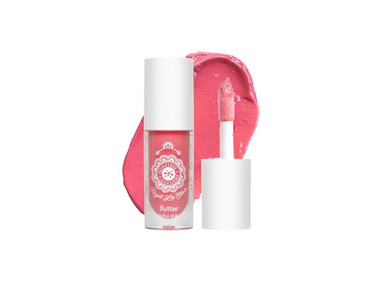 Honeybee Gardens Royal Lip Elixir, Flutter, 0.16 fl oz/4.8 mL