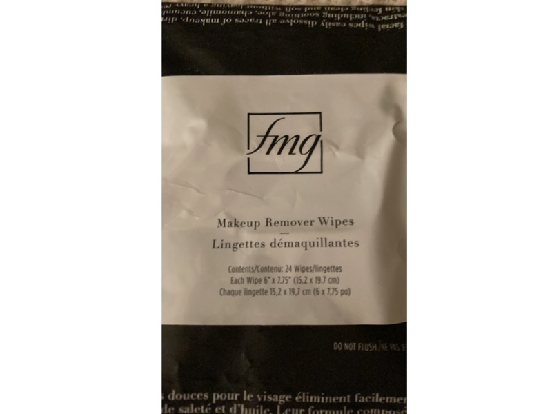 fmg Makeup Remover Wipes, 24 Count