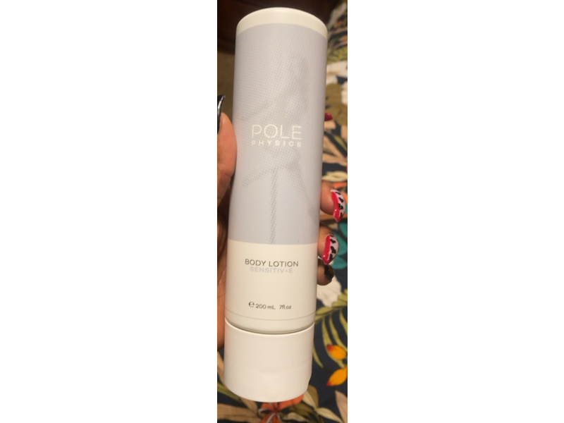 Pole Physics Body lotion, Sensitive + E, 7 fl oz/200 mL