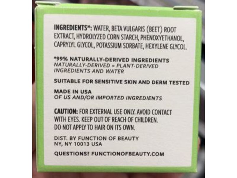 Function Of Beauty Anti-frizz #HairGoal Booster Shots, Fragrance Free, 0.2 fl oz, Pack Of 2