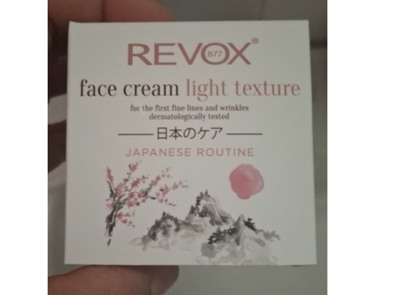 Revox B77 Light Texture Face Cream, Japanese Ritual, 1.69 fl oz/50 mL