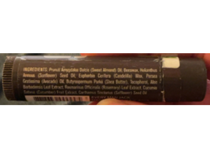 Every Man Jack Lip Balm, Shea Butter, 0.15 oz/4.2 g