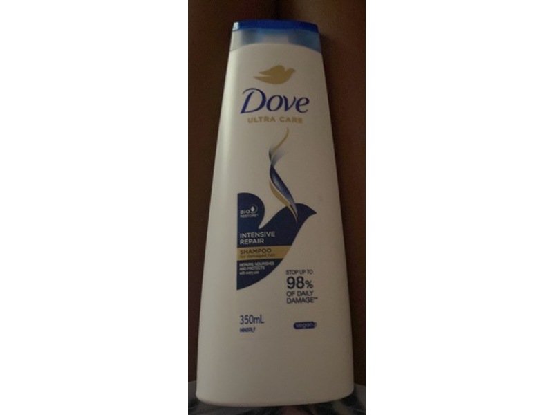 Dove Ultra Care Intensive Repair Shampoo, 350 mL