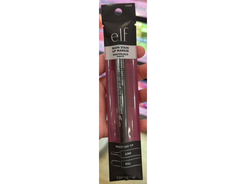 E.l.f. Cosmetics Main Stain Lip Marker, Mauvelous, 0.034 fl oz/1 mL