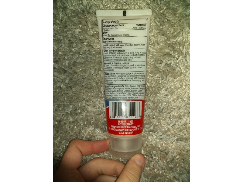 Foaming Acne Scrub, 4.5 oz/127 g