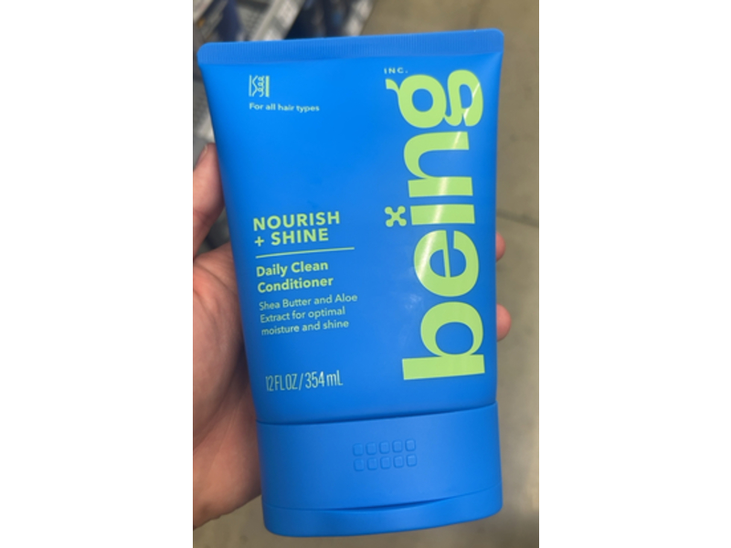Being Nourish + Shine Daily Clean Conditioner, 12 fl oz/354 mL