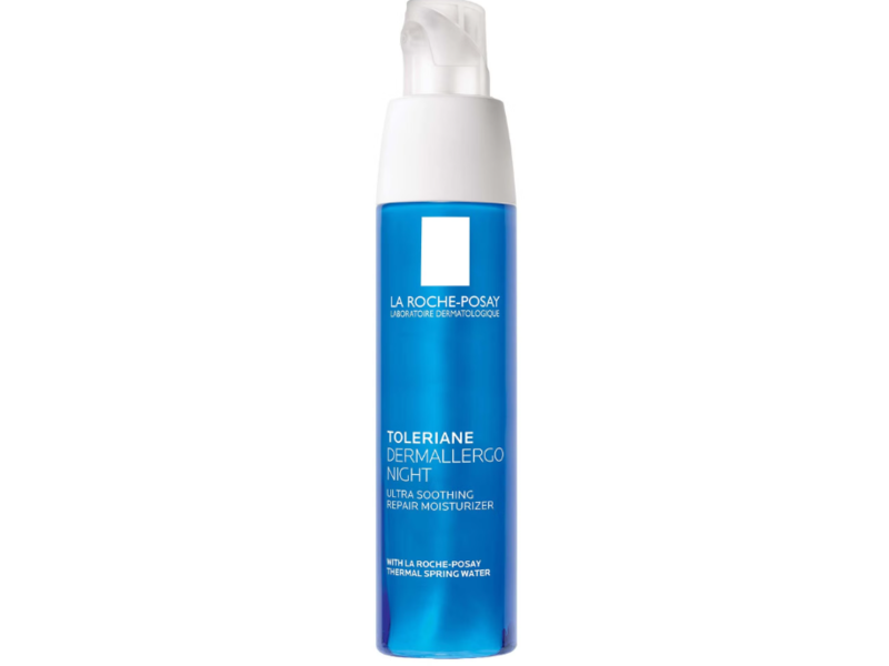 La Roche-Posay Toleriane Dermallergo Night Moisturizer, 1.35 fl oz/40 mL