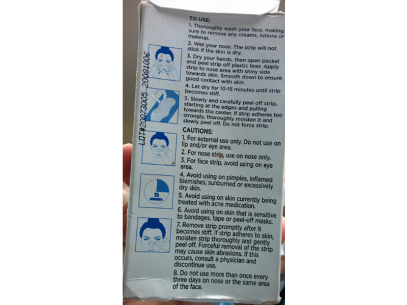 Equate Beauty Deep Cleansing Pore Strips For Nose & Face, 14 Strips