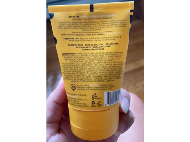 Pattern Curl Gel, Shine Define & Hold, 3 fl oz/88.7 mL