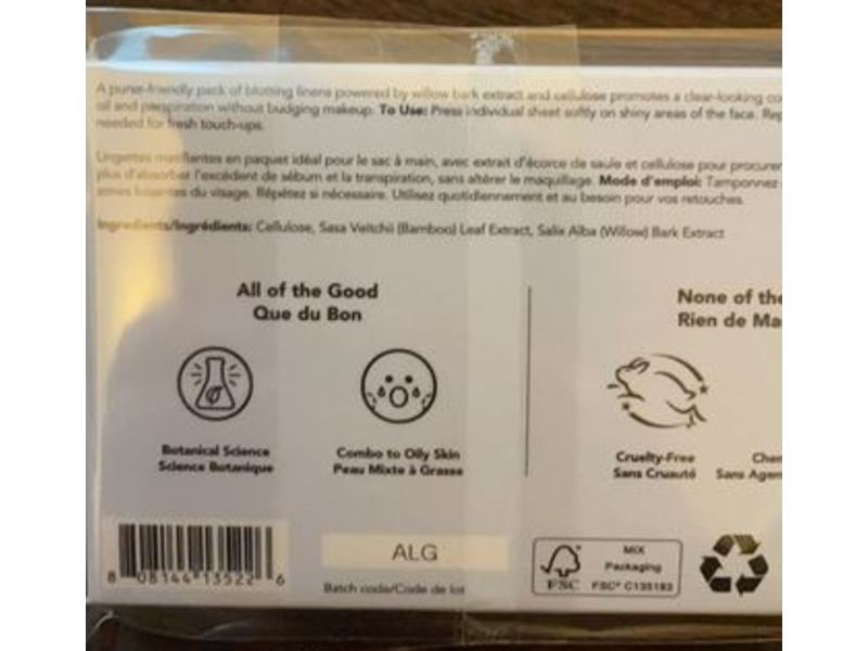 Boscia Clear Complexion Blotting Linens, 100 Counts