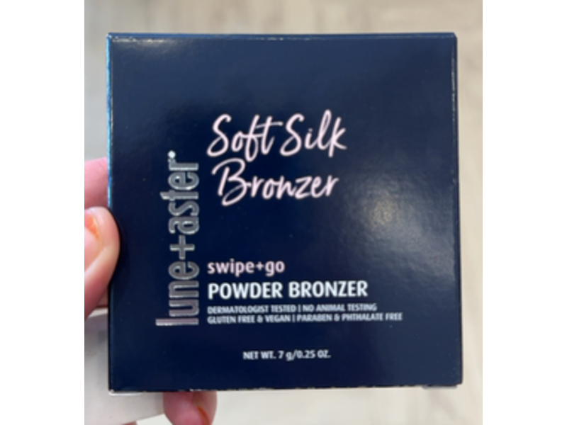 Lune + Aster Soft Silk Powder Bronzer, Caramel, 0.25 oz/7 g