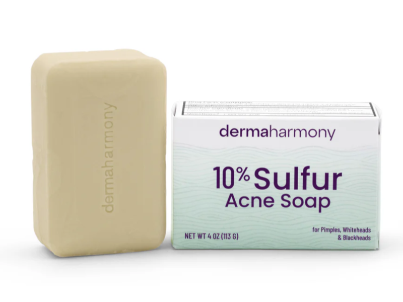 Dermaharmony Acne Soap, 10% Sulfur, 4 oz/113 g