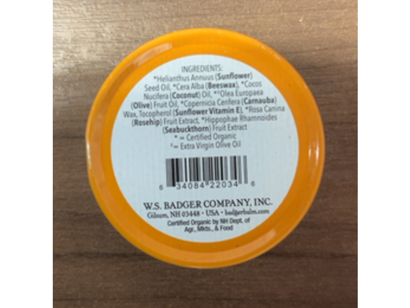 Badger Moisturizing Lip Butter, 0.7 oz/20 g