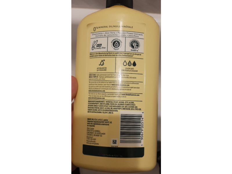 Herbal Essences Shine Conditioner, Chamomile, 29.2 fl oz / 865 mL