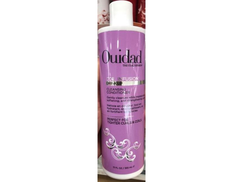 Ouidad Coil Infusion Drink Up Cleansing Conditioner, 12 fl oz/355 mL